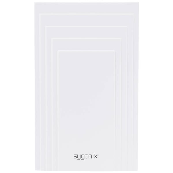 Sygonix SY-5491840 Gong 8 - 12 V 85 dB Vit