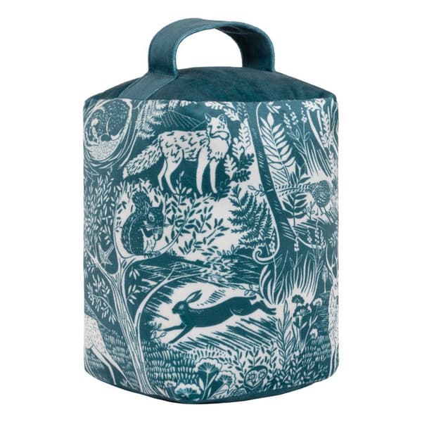 Furn Animals Winter Doorstop Midnight One Size