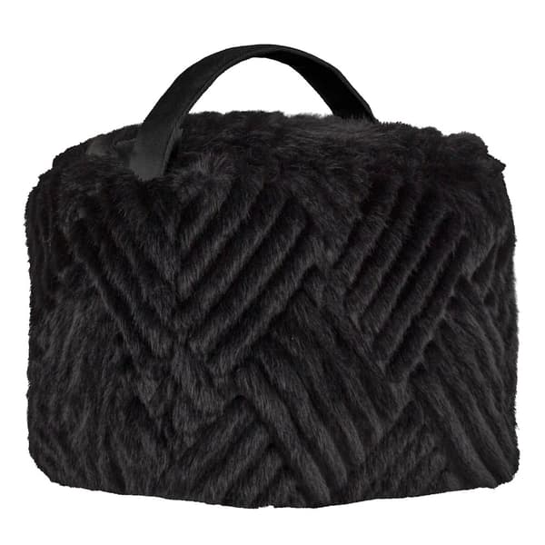 Paoletti Sonnet Faux Fur Doorstop