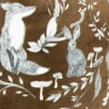 Miniatyrbilde 3 av 3: Furn Buckthorn Velvet Woodland Doorstop