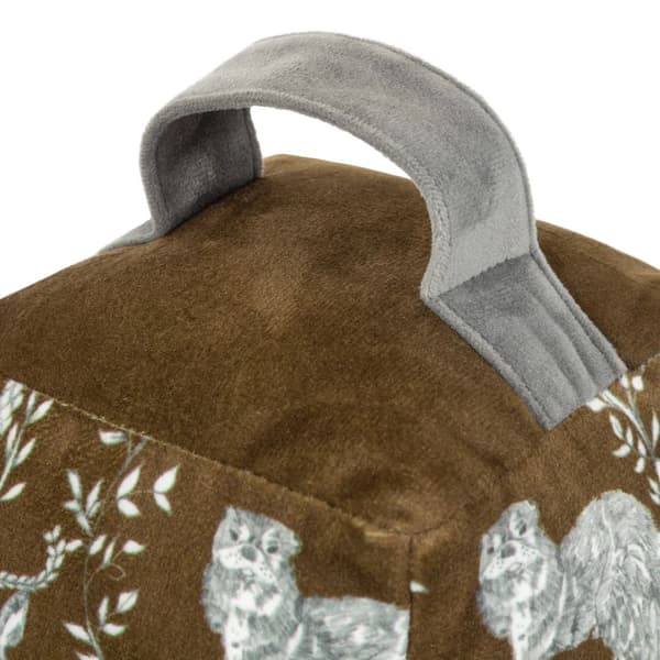 Furn Buckthorn Velvet Woodland Doorstop