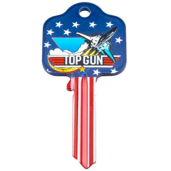 Top Gun Blank nyckel Blue/White/Red One Size