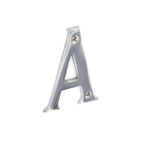 Securit A Chrome Door Letter
