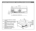 Miniatyrbillede 4 af 6: GAMET BOX2 skuffe, lav, hvid, 500 mm
