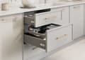 Miniatyrbillede 8 af 8: GAMET BOX2 skuffe, firkantet skinne, mellem, antracit, 550 mm