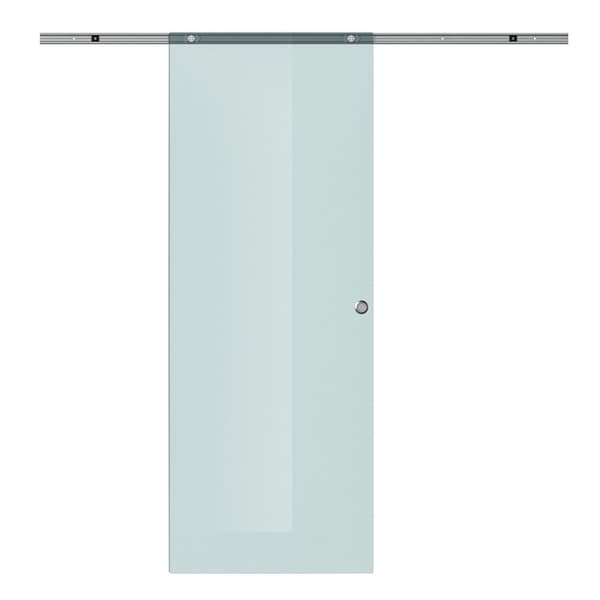 Skydedør i Glas, Aosom, 775/900/1025x2050 mm