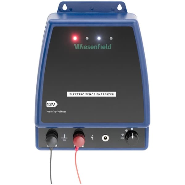Wiesenfield Elstängselaggregat - 4,8 - 5,2 J - 45 km - nätadapter 230 V
