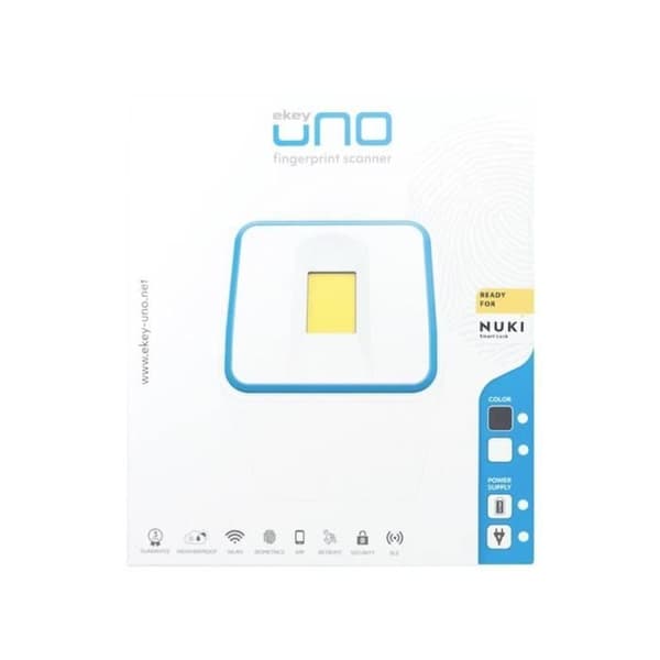 EKEY UNO 200121 utanpåliggande biometriskt åtkomstsystem - Svart - Bluetooth