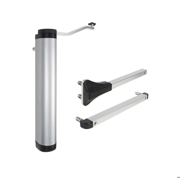 Dörrstängare VERTICLOSE 2 silver - LOCINOX - VERTICLOSE-2-ZILV