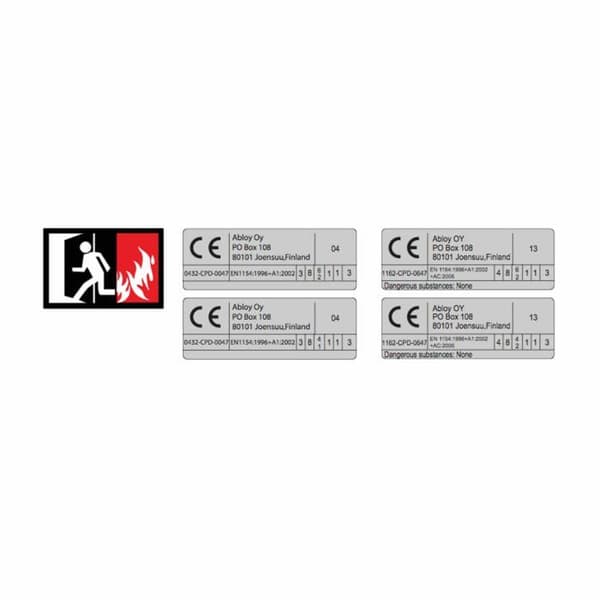 Dörrstängare - brudgum Tesa - DC340---D35- Assa Abloy dc340 - D35