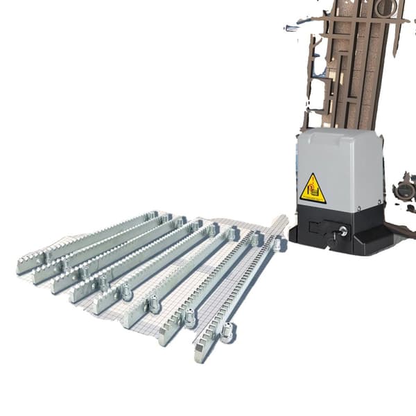 Sähkökäyttöinen liukuportin avauslaite, 750W teho, 2000kg kapasiteetti, kaukosäädin mukana