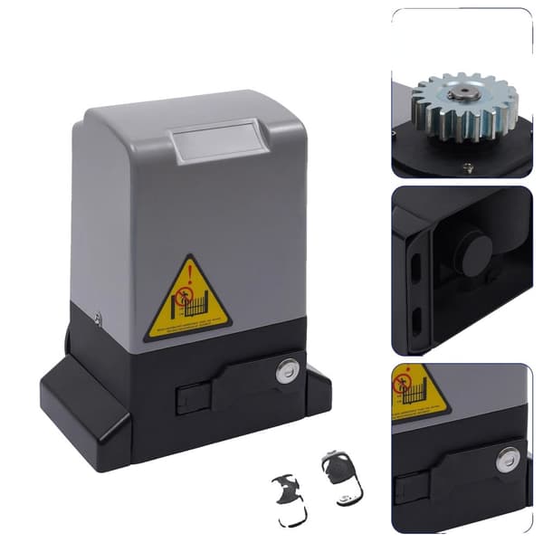 Elektrisk Skydedørsåbner, 370W/550W/750W Effekt, Fjernbetjeningsbekvemmelighed,370W motor