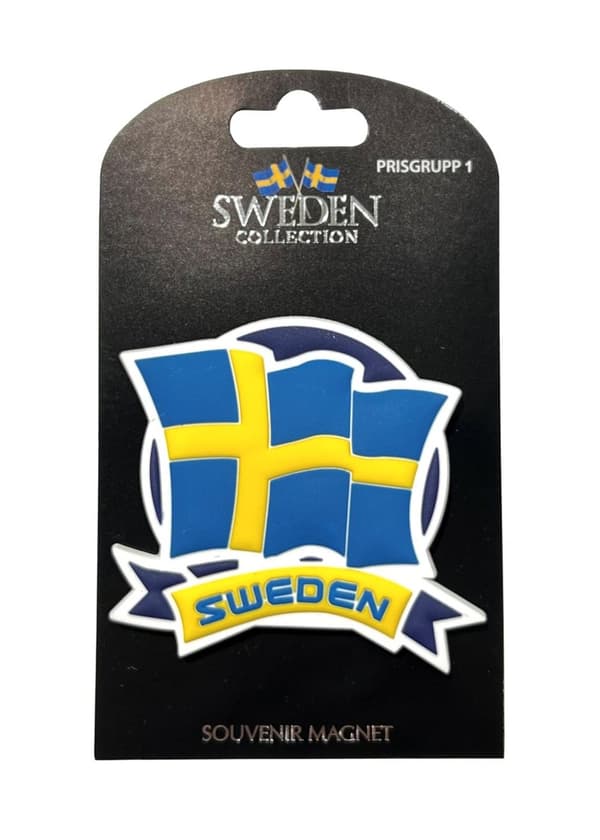 Magnet Souvenir Flagga Sverige