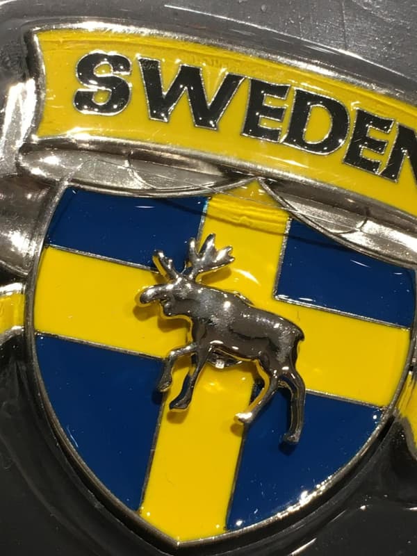 Magnet Souvenir Sköld Älg