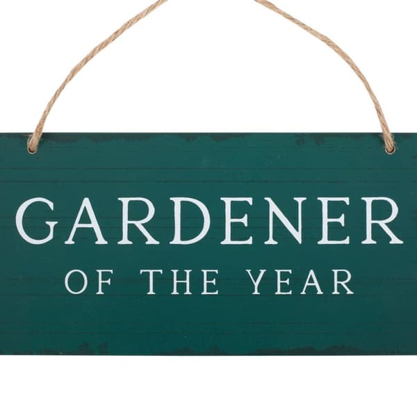 Something Different Gardener Of The Year Hanging Sign