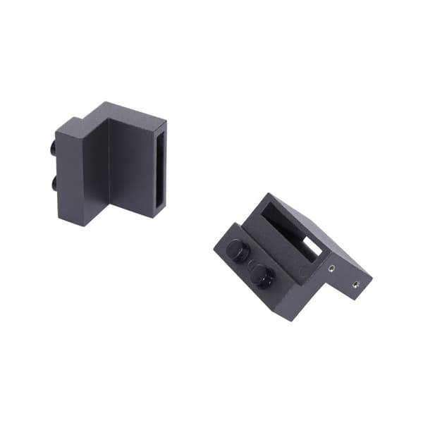 Skydedørs Hardware Kit, 200x4x0.6 cm, Brun