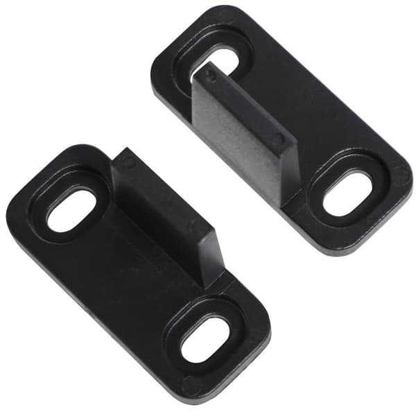 Skydedør Hardware Kit, 200x40x0.6 cm, Sort