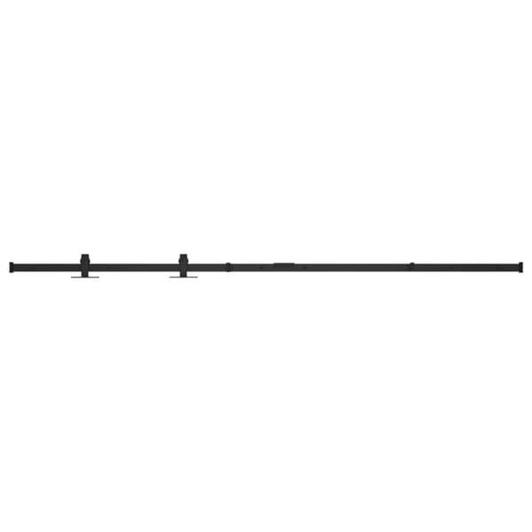 vidaXL Mini skyvedørsett karbonstål 152 cm