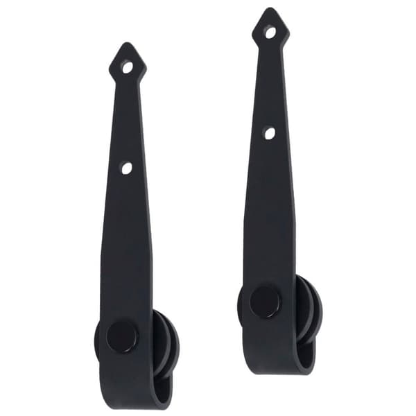 vidaXL Mini skyvedørsett karbonstål 152 cm