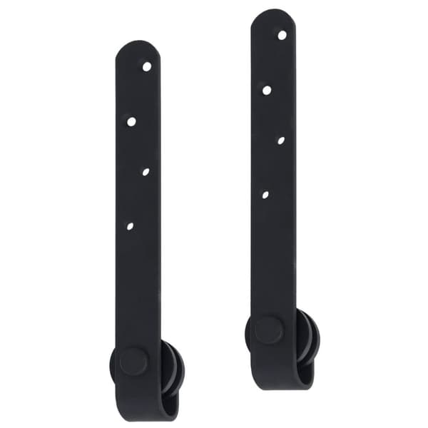 vidaXL Kaapin liukuoven asennussarja mini hiiliteräs 122 cm
