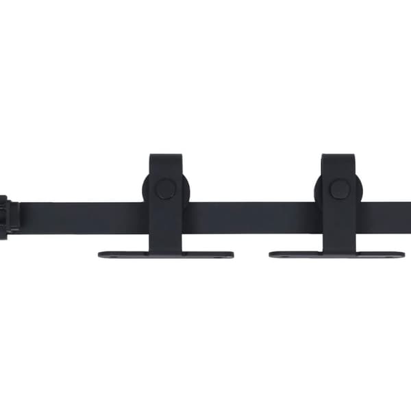 vidaXL Kaapin liukuoven asennussarja mini hiiliteräs 200 cm