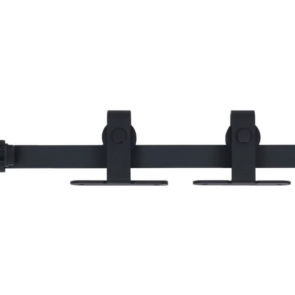 vidaXL Kaapin liukuoven asennussarja mini hiiliteräs 183 cm