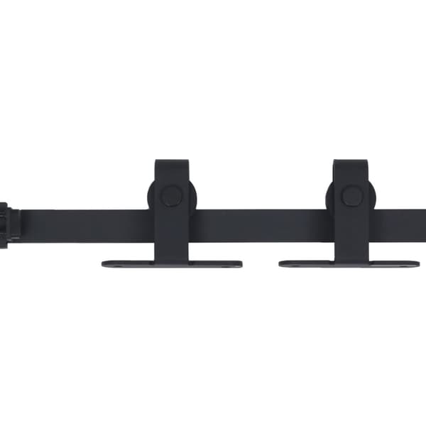 vidaXL Kaapin liukuoven asennussarja mini hiiliteräs 122 cm -  Oven Karmit