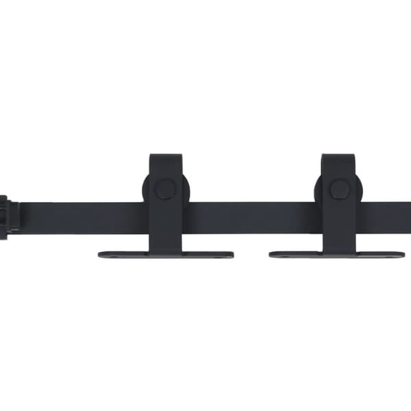 vidaXL Kaapin liukuoven asennussarja mini hiiliteräs 200 cm -  Oven Karmit