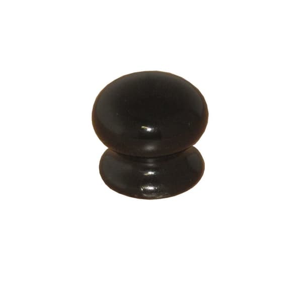 Securit Keramisk skabsknap Black One Size
