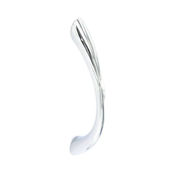 Securit Rainbow Pulls (Pack Of 2) Silver 64mm