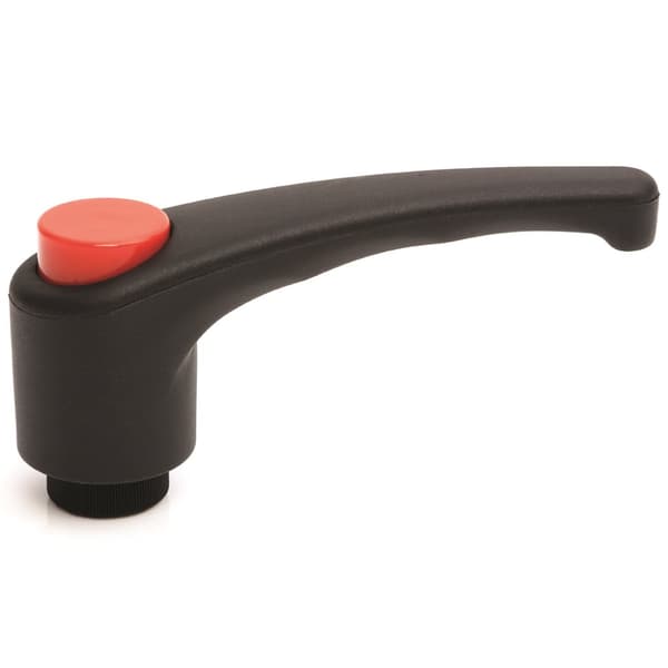 Spännhandtag M12 Nylon, invändig (zinkgänga)