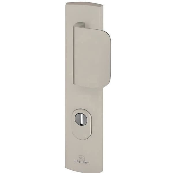 Pansarset Bricard EMUST - Drahandtag - 004. Finish - Borstad aluminium rostfritt stål - 5397.04562