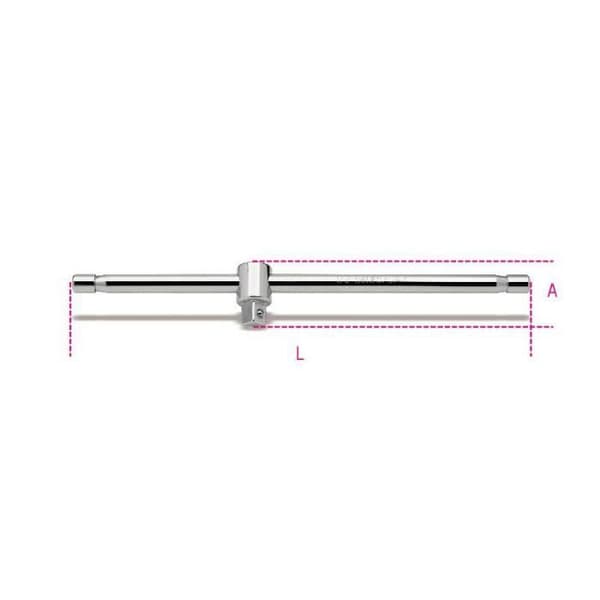 Glidhandtag - BETA - 920/42 - Färg grå - 1/2 - Modell 009200854