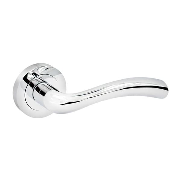 Smiths Architectural Capri Door Handle Silver 52mm
