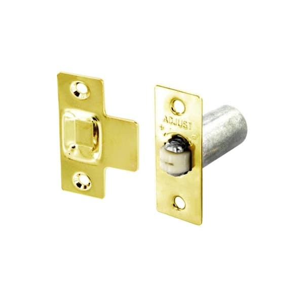 Securit Adjustable Roller Cabinet Catch Gold One Size