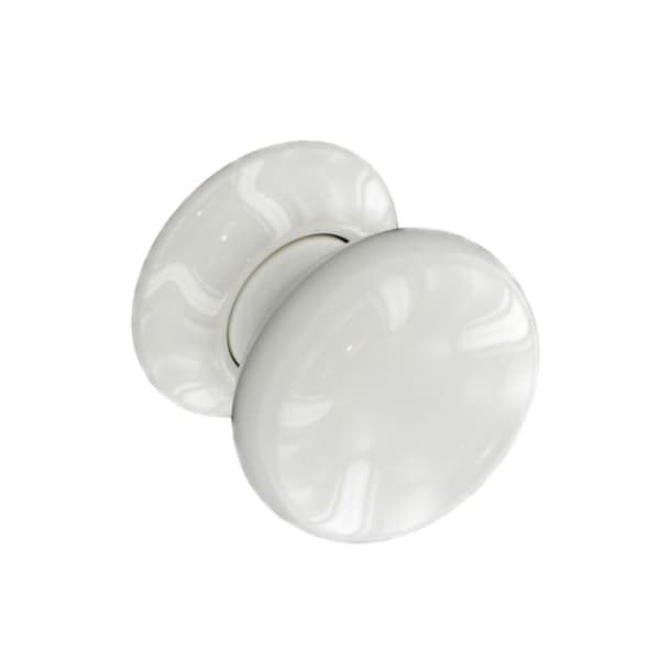 Securit Ceramic Door Knob (Pack of 2) White One Size