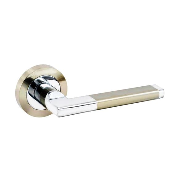 Smiths Architectural Ultra Door Handle Silver/Brown 52mm
