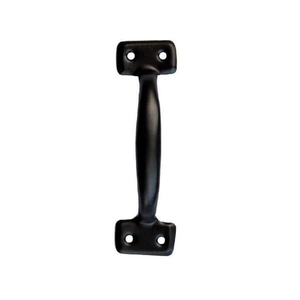 Securit Door Handle Black 150mm