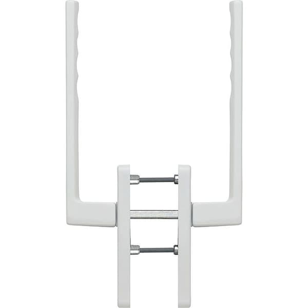 Hoppe dörrhandtag - 11600287 - Toulon PZ aluminiumhandtag Vit 253 mm