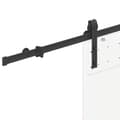 Miniatyrbilde 10 av 11: vidaXL Utstyr for skyvedør 183 cm stål svart