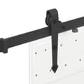 Miniatyrbillede 10 af 11: vidaXL skinnesæt til skydedør 152,5 cm stål sort