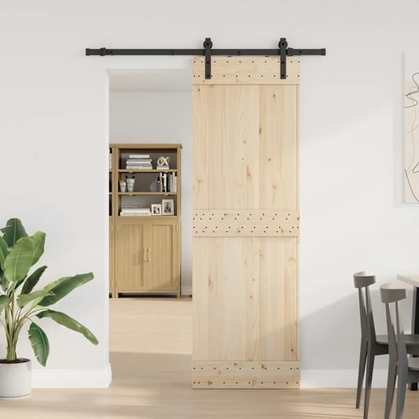 vidaXL Liukuoven asennussarja teräs 152,5 cm musta