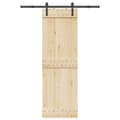 Pikkukuva 2 / 11: vidaXL Liukuoven asennussarja teräs 152,5 cm musta
