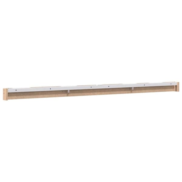 vidaXL Liukuovi Hardware Kit 183 cm Alumiiniseos Sliver
