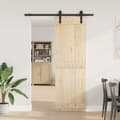 Miniatyrbilde 4 av 11: vidaXL Utstyr for skyvedør 152 cm stål svart