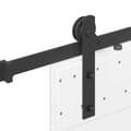 Miniatyrbilde 10 av 11: vidaXL Utstyr for skyvedør 152 cm stål svart
