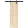 Miniatyrbilde 2 av 11: vidaXL Utstyr for skyvedør 152 cm stål svart