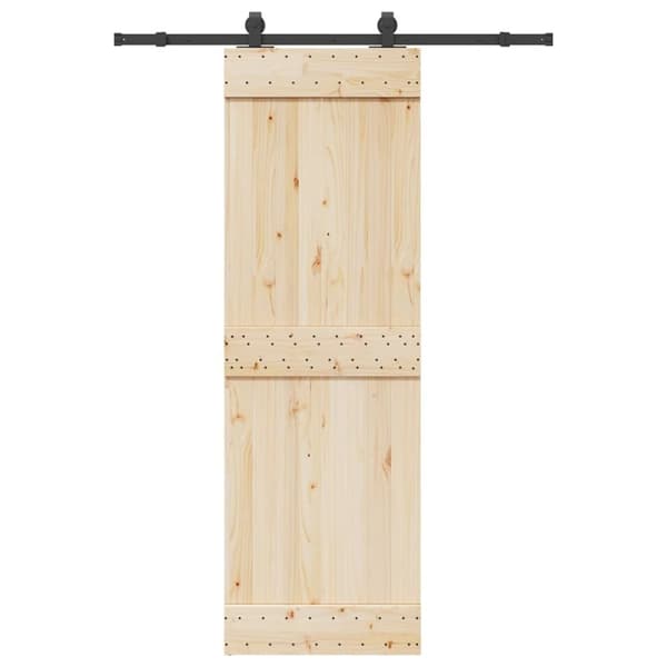 vidaXL Liukuoven asennussarja teräs 152,5 cm musta