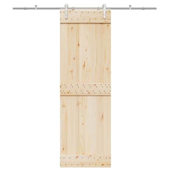 vidaXL Liukuoven asennustarvikkeet 200 cm ruostumaton teräs hopea