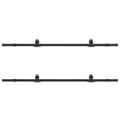 Pikkukuva 6 / 11: vidaXL Liukuovi Hardware Kit 400 cm Teräs Musta